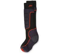 F Lite Niños Esquí Esquí SA 100 Calcetines, otoño/Invierno, Infantil, Color Negro/Rojo, tamaño 31-34
