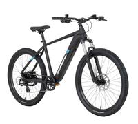 F.lli Schiano Bicicleta Electrica Montaña 27.5", Batería 14Ah 504Wh, MX27 | Bici Electrica MTB, Motor 40Nm, Batería Extraíble, Display Con USB, Negro