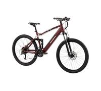 F.lli Schiano E-Fully, Bicicleta Electrica MTB, 27.5", Batería 36V 14Ah Extraíble, Motor 250W 50Nm, Bici Electrica de Montaña, Unisex Adulto, Roja