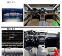 F. Mercedes Benz GLS Gle X166 W166 C292 Ntg 5x 8.4" Táctil Android GPS Navi