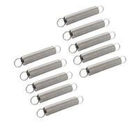 F-MINGNIAN-SPRING Resorte de extensión 10pcs 0.3mm Espesor tensión muelles de Acero Inoxidable con Ganchos de 10-30mm de extensión Resortes (tamaño : 0.3x3x25mm)