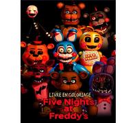 F.N.A.F Livre de Coloriage: Incredible Characters coloring Pages, Fun, One-Sided Jumbo Designs for Kids