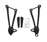 F Para Ninja Para ZX636 2013-2024 Para ZX10R 2008 2009 2010 Reposapiés Trasero De Motocicleta Soporte De Estriberas Reemplazo Actualización Accesorios Modificados(Sand Black)