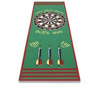 F&S - Alfombra de Juego de Dardos Bulls' Eye - Diana 79 x 237 cm. Fabricado en Europa.