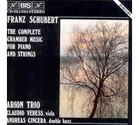 F. Schubert Complete Chamber Music for Piano and Strings (Arion Trio) (CD) Album