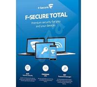 F-Secure Total (PC, Android, Mac) (3 Users, 2 Years) - F-Secure Key - EUROPE