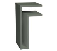 Maze Estantería de pared F-shelf green grey Estante a la derecha