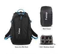 F-stop Gurú UL Paquete básico Negro - Azul malibú