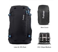 F-stop Loka UL Paquete bÃ¡sico Negro - Azul malibÃº