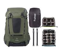 F-stop Mochila DuraDiamond Paquete Tilopa Elite verde oscuro
