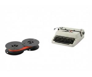 F=T=I-Farbbandfabrik MEHMET DEMIRKAYA Ink Ribbon for DIN 32755-53 mm Diameter - Black/Red