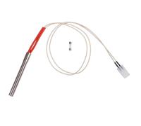 F/T Kit de ignitor de varilla caliente, elemento de calentamiento para barbacoas de pellets de madera, 120 V y 200 W, juego de piezas con 1 funda