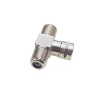 F-Tee Head One Two Female Inch Cable Connector Male Female Adapter