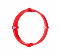 f-tronic Anillas de compensación de Yeso, 12 mm de Profundidad, Distancia Entre Tornillos 60 mm, E130, Contenido: 50 Unidades