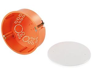 F-tronic - Paredes Huecas de derivación de, diámetro = 120 mm, Incluye Tapa, Contenido: 20, Naranja, e815