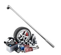 F-Type Lever Wrench - 180 Degree 1/2-Inch Drive Socket Steering Handle | Acero de aleación de cromo vanadio, cabezal giratorio de 180 grados, llave de ruptura resistente para detección del motor