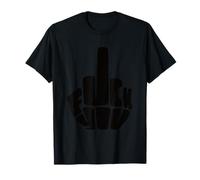 F You Funny Middle Finger Dark Humor Funny Statement Camiseta