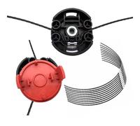 F016800431 - Cabezal de repuesto para recortadora Bosch AFS 23-27 950 W (1 cabezal de recortador + 1 tapa + 10 líneas)
