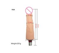 (F026) Macchina del sesso telescópica automática 3XLR con consolador y juegos sexuales morbidi a forma