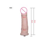 (F033) Macchina del sesso telescópica automática 3XLR con consolador y juegos sexuales morbidi a forma