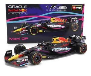 F1 B19 Fórmula 1 2023 Miami GP - 1 modelo de coche fundido a presión - Escala 1/43 12 cm - Bburago 38082
