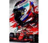 F1 Racings Posters - 1000 Piezas Rompecabezas Rompecabezas - Irregular Puzzles - Family Stress Relief Educational Toys - Adult Stress Relief Game Art Picture Tk53Zw
