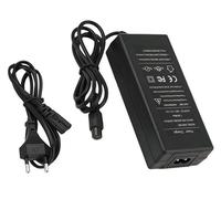 F10mobility Cargador de batería Compatible con Patinete eléctrico 42V GX12 3 Pins Hembra Recambio Adaptador de Corriente