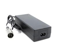 F10mobility Cargador de batería para Patinete eléctrico Salida 29,4V Conector XLR 3 Pins Macho Recambio Adaptador de Corriente