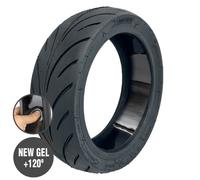 F10mobility Rueda Medida 9.5x2.5-6.1 Carretera Tubeless Con Gel Rueda Repuesto