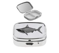 F15 Mako Shark acabado negro hecho de fino peltre inglés en un pastillero con espejo para 2 días