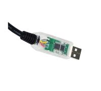 F1T`D2I FT232RL Adaptador DE Enchufe USB A RJ45 Cable DE COMUNICACIÓN Serial RS485 Fit Compatible GRABADORA DE Video Digital UNV XVR ILIMITADA Nueva VISTA(5M,Transparent USB Case)