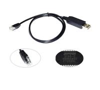 F1T`D2I FT232RL Chip USB A RJ11 RJ12 6P4C Enchufe CONVERTIDOR RS232 NARADA BATERÍA DE Litio BMS A PC Cable DE Consola DE COMUNICACIÓN Serial(1.8m)