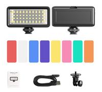 F1TP Luz de buceo subacuática de 130 pies de alta potencia regulable de video LED luz nocturna para GoPro Hero 12/11/10/9/8/7/5/6, DJI Osmo Action, 2/3, AKASO, Insta360, WOLFANG GA100, mini cámara de