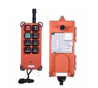 F21-E1B 6 botones grúa de Radio inalámbrica Industrial interruptores de Control remoto elevador puente grúa control de elevación(1T1R,AC DC12-440V)