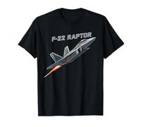 F22 Raptor Stealth Fighter Jet Avión Diseño Regalo Camiseta