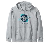 F22 Raptor Stealth Fighter Jet Avión Diseño Regalo Sudadera con Capucha