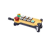 F24-6D Radio Industrial 2T1R Interruptor de Control Remoto de grúa inalámbrica 6 Canales Doble Velocidad 24-48V 100-440V