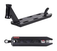 F26 Longway Kaiza V4 Stunt Scooter Deck I Trick Roller I 1085 g ligero I Avanzado/Profesional (Negro)