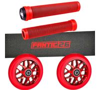 F26 Scooter Stunt Repuestos Odi Slx Manija 110mm Abec11 Ruedas Griptape Rojo