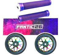 F26 Scooter Stunt Repuestos Odi Slx Manija 110mm Abec11 Ruedas Kreidebomb Lila