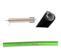 F26 Shimano Sp41 - Funda para cable de freno SLR de teflón (5 mm SLR verde)
