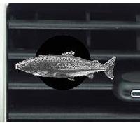 F32 Atlantic Salmon Fish - Ambientador para coche, furgoneta, camión, mini autobús