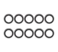 F6903ZZ F6904ZZ F6905ZZ F6906ZZ Deep Groove Ball Bearings 10Pcs | Double Protected Flange Bearings for Printers/Copiers/Fax Machines | High Speed Accurate Mini Bearings (F6906ZZ)
