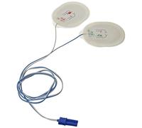 F7956 Par de almohadillas de desfibrilador desechables compatibles con Schiller - para adultos