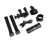 F9 1080P Full HD 30 FPS Mini DV Deportivo Portátil, DC 5V Mini Cámara Deportivo de Video con Carcasa Impermeable para Uso al Aire Libre, Adecuado para Bicicletas Motos Coches, Negro