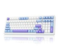 F99 Wireless Mechanical Keyboard, Bluetooth 5.0/2.4GHz/USB-C Hot Swappable Custom Keyboard, Pre-lubed Lineares,Gasket Structure,RGB Backlit Gaming Keyboard for PC/Tablet//PS4/PS5