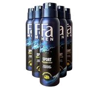 Fa '6 x FA Desodorante Spray Unisex ''Sport - 150 ml