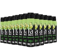 FA Desodorante en spray para hombre Speedster con taurina (12 x 150 ml) que activa tu cuerpo, mente y sentidos con el refrescante aroma de cítricos y limoncillo
