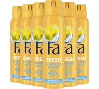 Fa - Desodorante en spray para mujer "Starfruit - Feel Refreshed" (6 unidades, 150 ml)