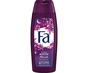 Fa Gel de ducha nutritivo Mystic Moments con el aroma elegante y encantado de las flores de la pasión, 250 ml